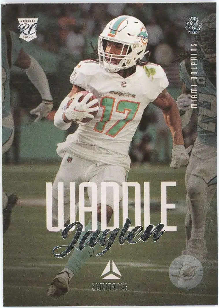 Nfl 2021 Panini Chronicles Luminance Single Card Jaylen Waddle 213 Rookie Toywiz 