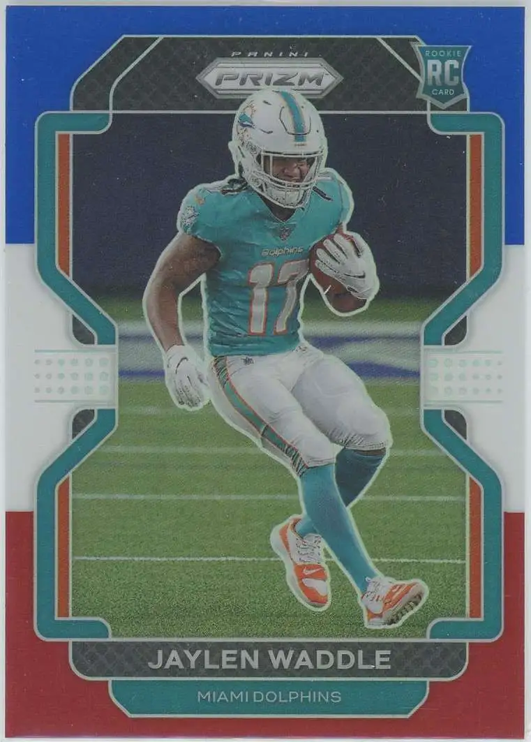 NFL 2021 Panini Select Football Jaylen Waddle Trading Card 248 Rookie Card  - ToyWiz