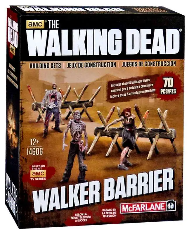 1 x Walker Blind Bag Figur The Walking Dead Building Set MBS 14520 McFarlane 