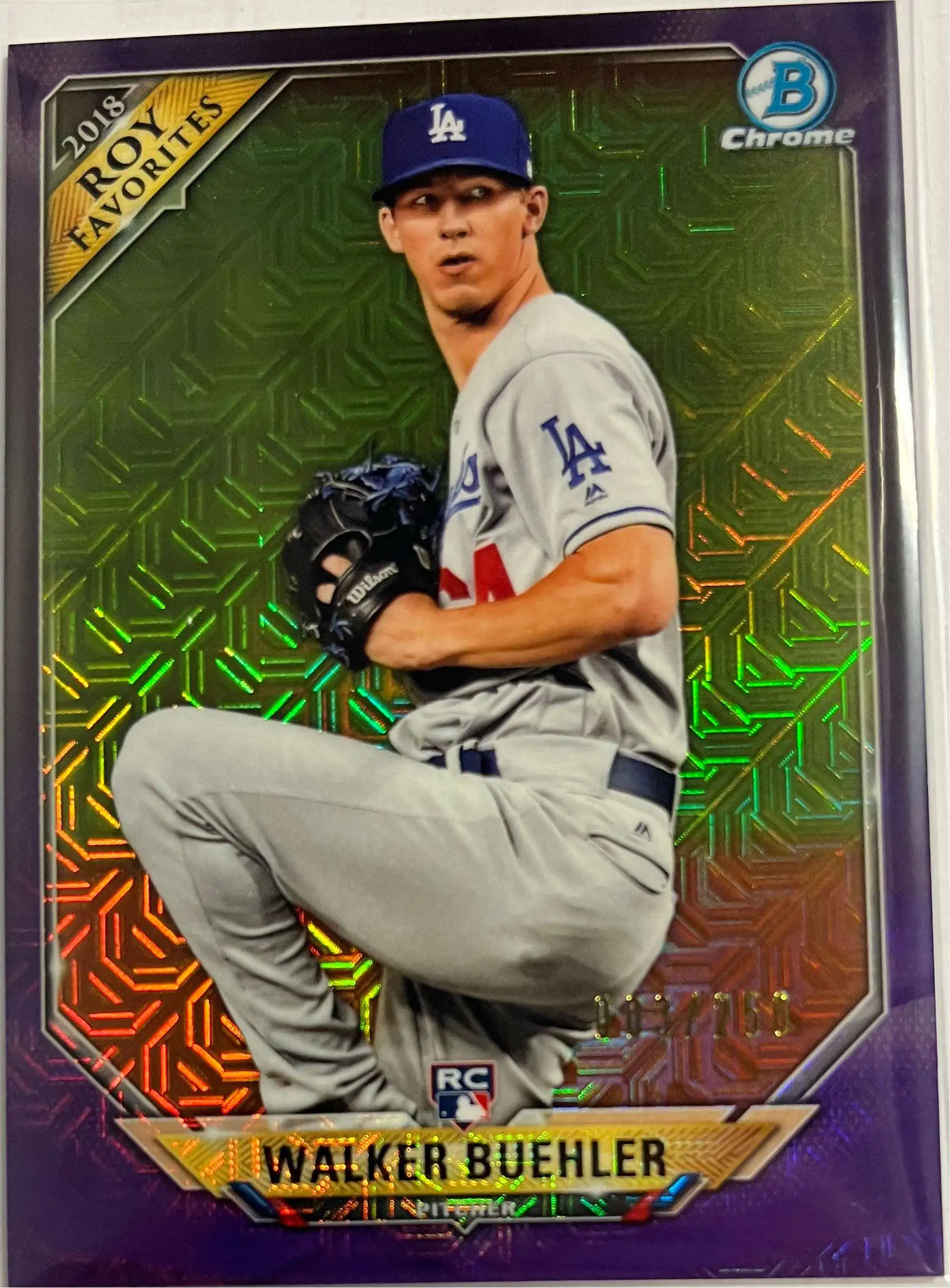 Topps Walker Buehler Rookie Card