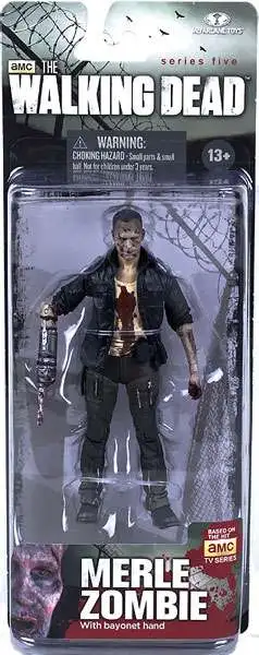 McFarlane Toys The Walking Dead AMC TV Series 5 Merle Zombie Action Figure [Damaged Package]