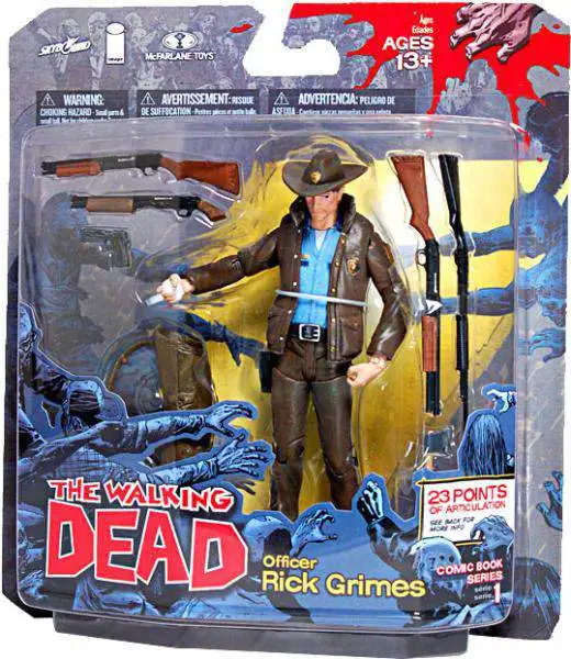 The Walking Dead Comic Book Series 1 Rick Grimes McFarlane Toys 2011 MOC for sale online 