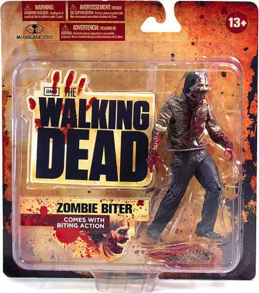 McFarlane Toys The Walking Dead AMC TV Bloody Zombie 3-Pack Action Figure  Set - ToyWiz