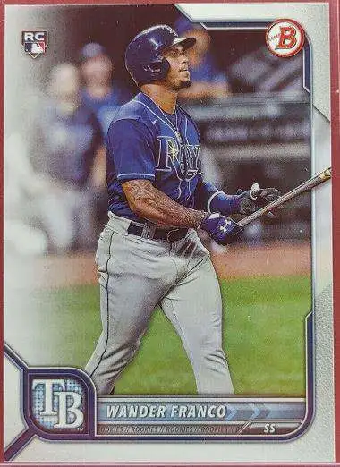 2021 Bowman's Best Wander Franco Refractor Card – Baseball Dreams & Memories