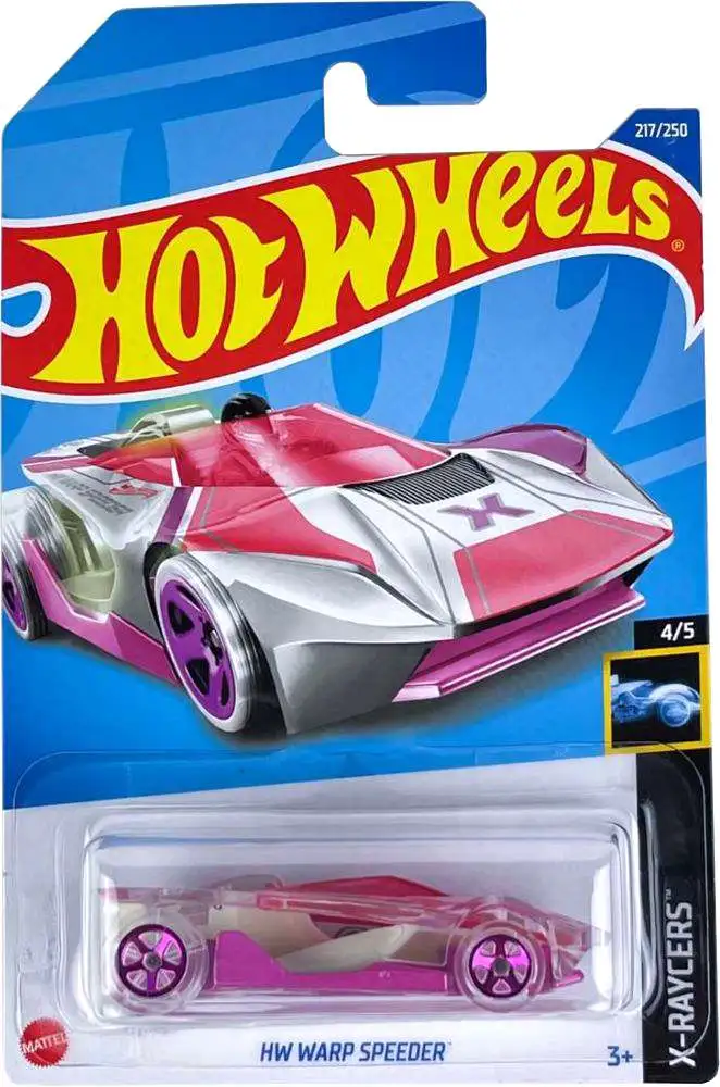 Hot Wheels X-Raycers Warp Speeder Diecast Car #4/5 [Treasure Hunt]