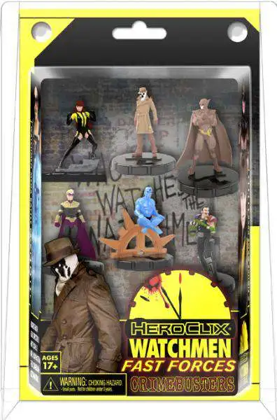 NECA DC HeroClix Watchmen Fast Forces Starter Set