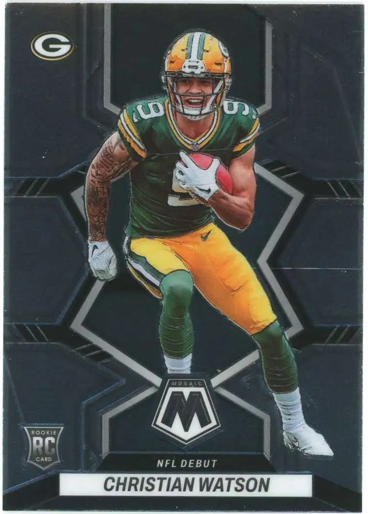 NFL 2022 Panini Mosaic Single Card Christian Watson 281 Rookie - ToyWiz