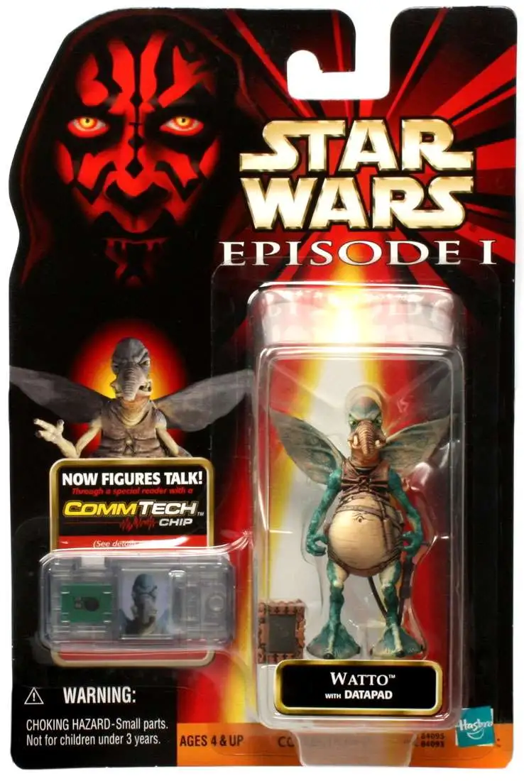 Star Wars Phantom Menace 1999 Episode I Basic Watto Action Figure