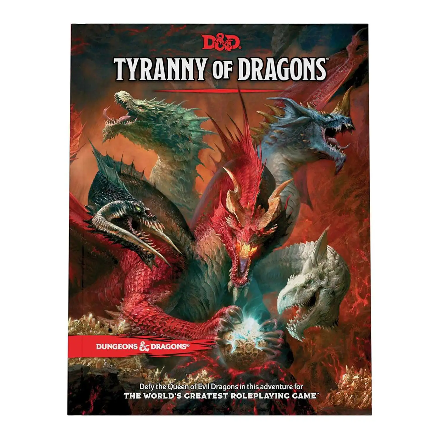 Dungeons & Dragons 5th Edition Tyranny of Dragons Hardcover Roleplaying Book [224 Pages!]