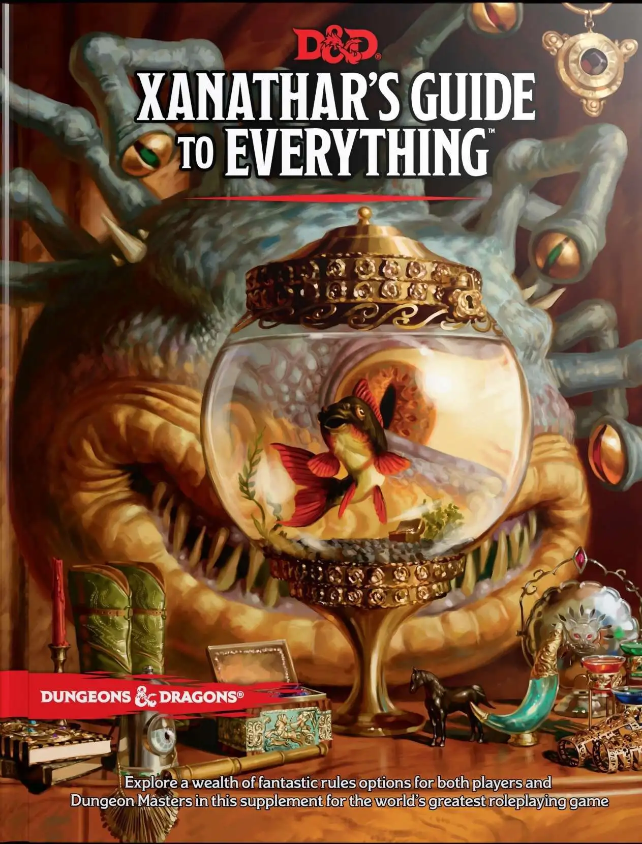 D&D Dungeons & Dragons 5th Xanathar's Guide to Everything Spellbook Cards ENG 