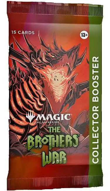 MtG Brothers War COLLECTOR Booster Pack [15 Cards]