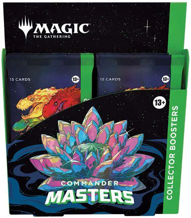 MtG Commander Masters COLLECTOR Booster Box [4 Packs]