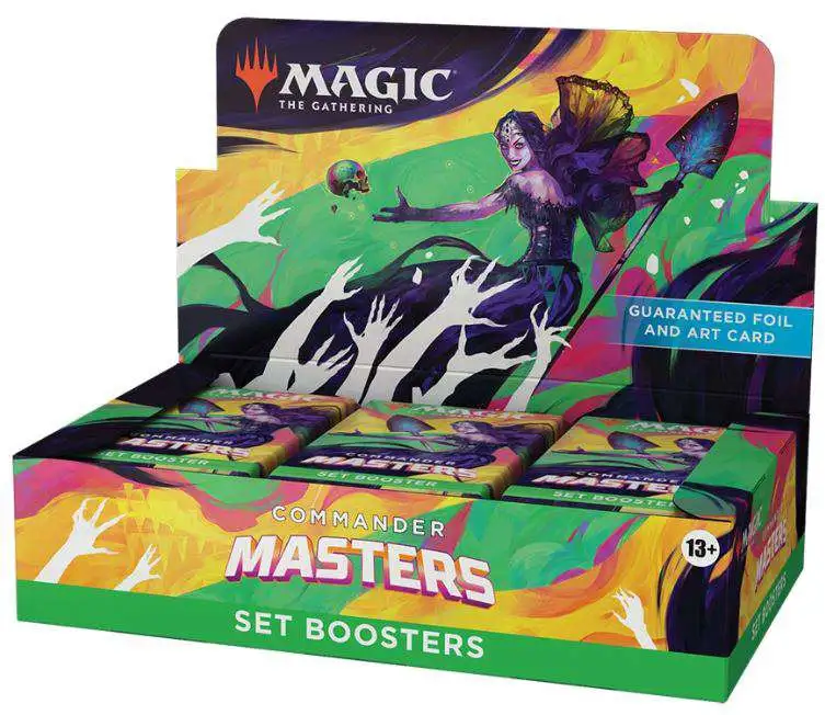 MtG Commander Masters SET Booster Box [24 Packs]