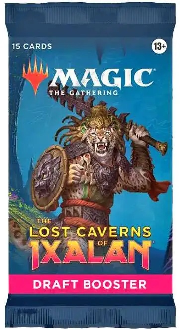 MtG Lost Caverns of Ixalan DRAFT Booster Pack [15 Cards]