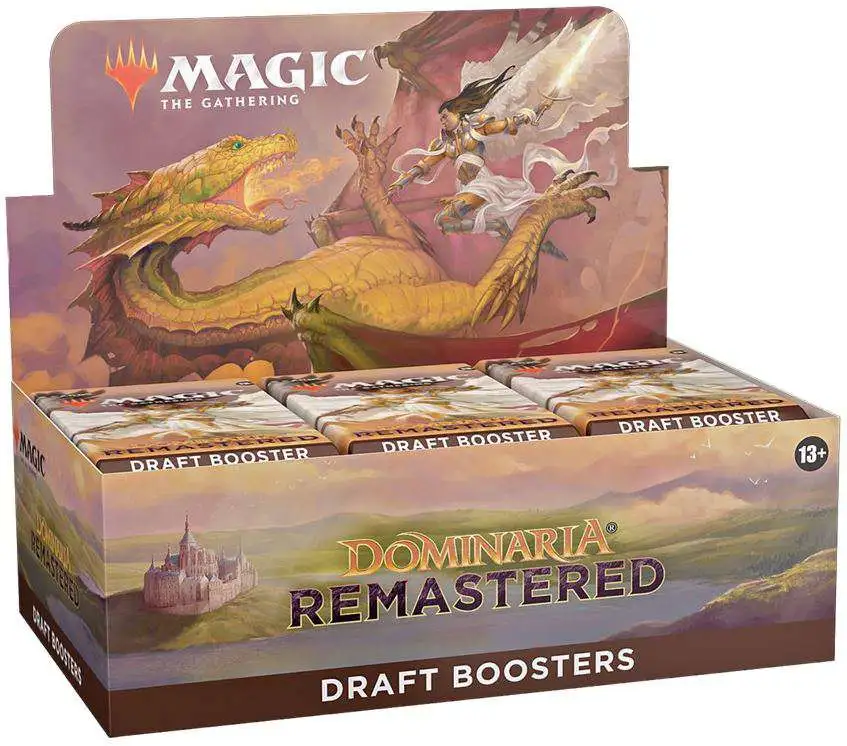 Magic The Gathering Dominaria Remastered DRAFT Booster Box 36 Packs Wizards  of the Coast - ToyWiz
