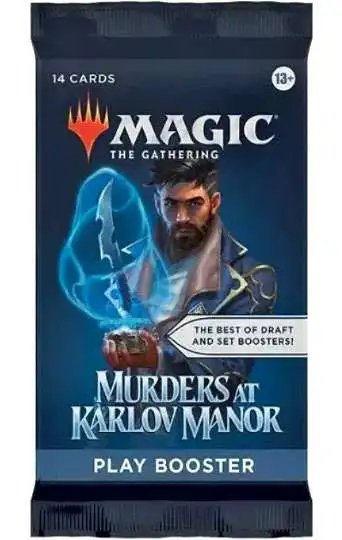 MtG Trading Card Game Murders at Karlov Manor PLAY Booster Pack [14 Cards]