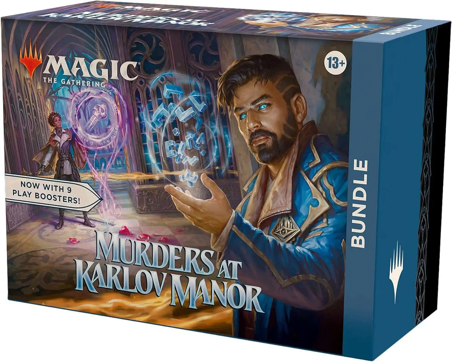 MtG Trading Card Game Murders at Karlov Manor Bundle [9 Booster Packs & Accessories]