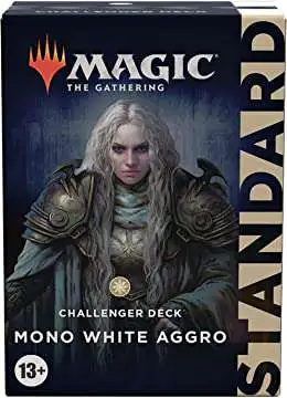 MtG 2022 Mono White Aggro Challenger Deck