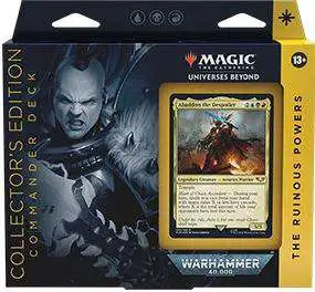 MtG Warhammer 40k The Ruinous Powers Commander Deck COLLECTOR'S Edition