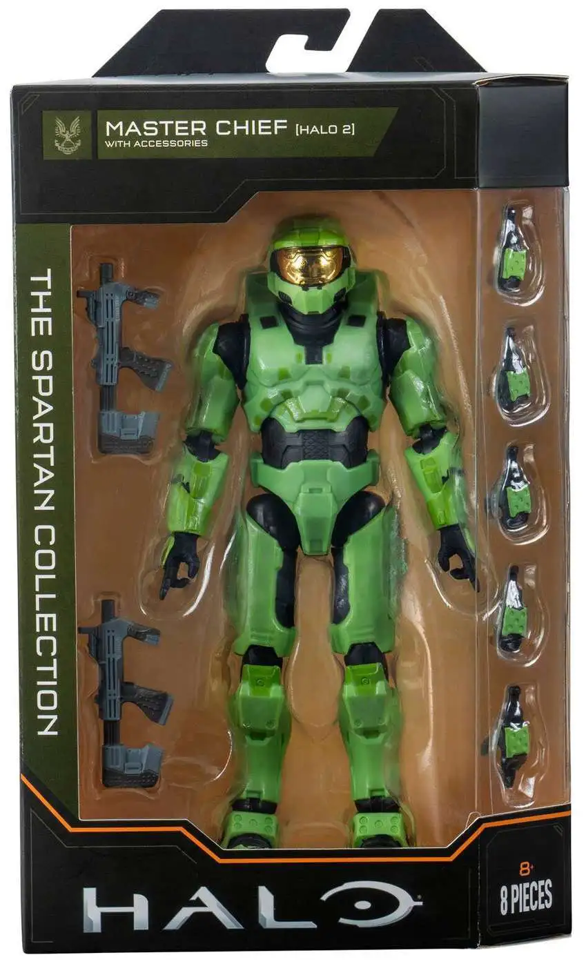 Halo Infinite World of Halo 4 Figures Series 1 2 3 4 Collection (Choose  Figure) (Master Chief (w/ Assault Rifle - Series 2))