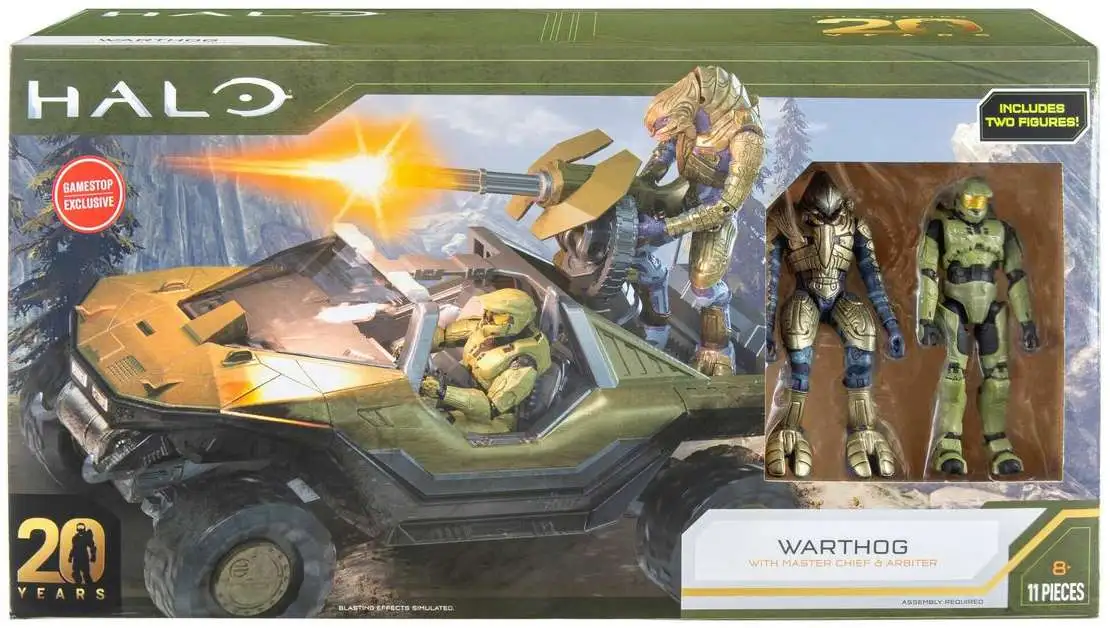 Warthog Halo 2 Series 1 action figure vehicle Joyride