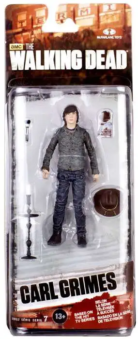AMC The Walking Dead Series 7 Carl Grimes Action Figure McFarlane Toys New 