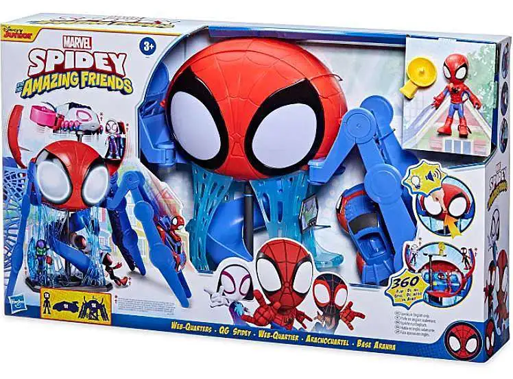 Marvel Spidey & His Amazing Friends Web Quarters Playset [Damaged Package, Damaged Package]