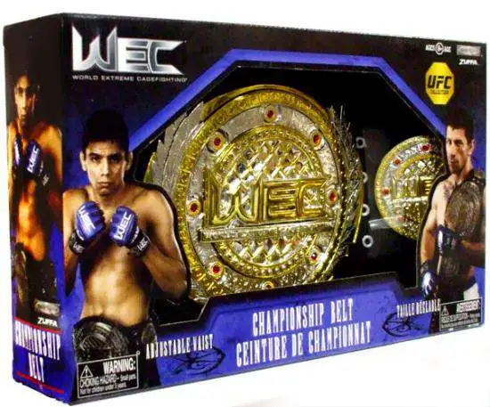 Championship Belt Jakks Pacific-Aussuchen WEC-World Cage UFC-Ultimate Fighting 