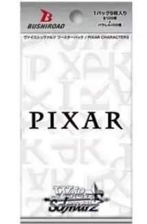 Weiss Schwarz Trading Card Game Pixar Characters Booster Pack [JAPANESE, 9 Cards]