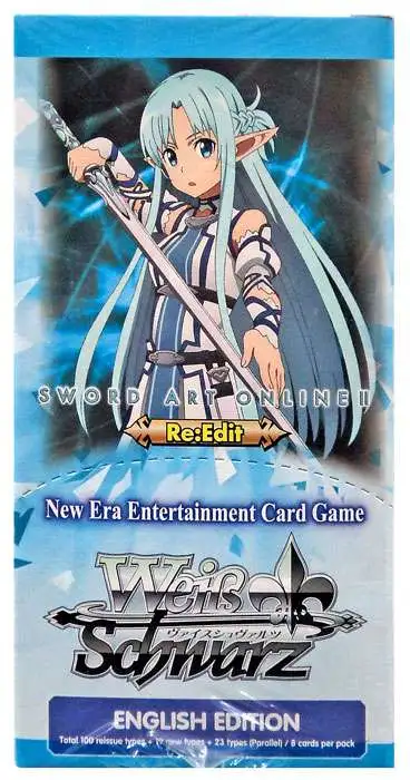 Booster Pack Sword Art Online -Alicization- ｜ Weiß Schwarz