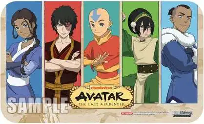 Weiss Schwarz Trading Card Game Card Supplies Avatar the Last Airbender Playmat