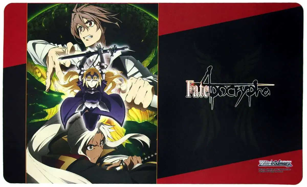 Weiss Schwarz Trading Card Game Card Supplies Fate/Apocrypha Playmat