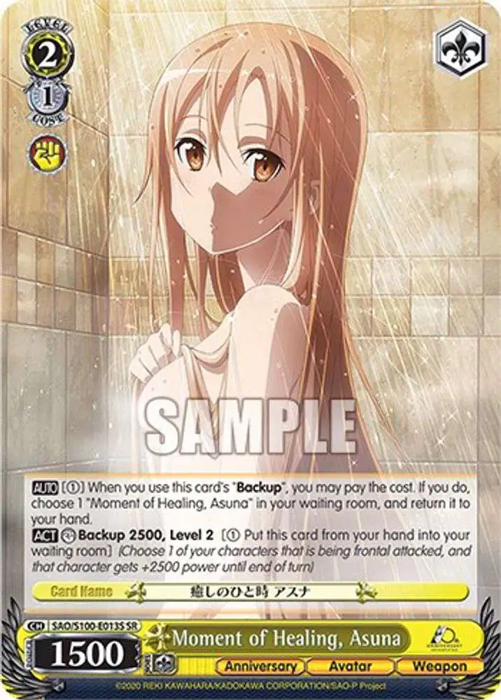 2022 Weiss Schwarz Sword Art Online Holy Night Maidens fashion R PSA 10 GEM MINT