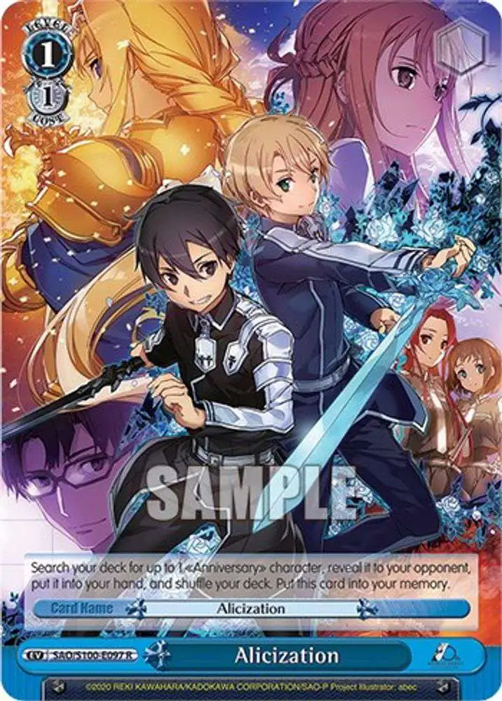 Cards Collectible Sword Art Online