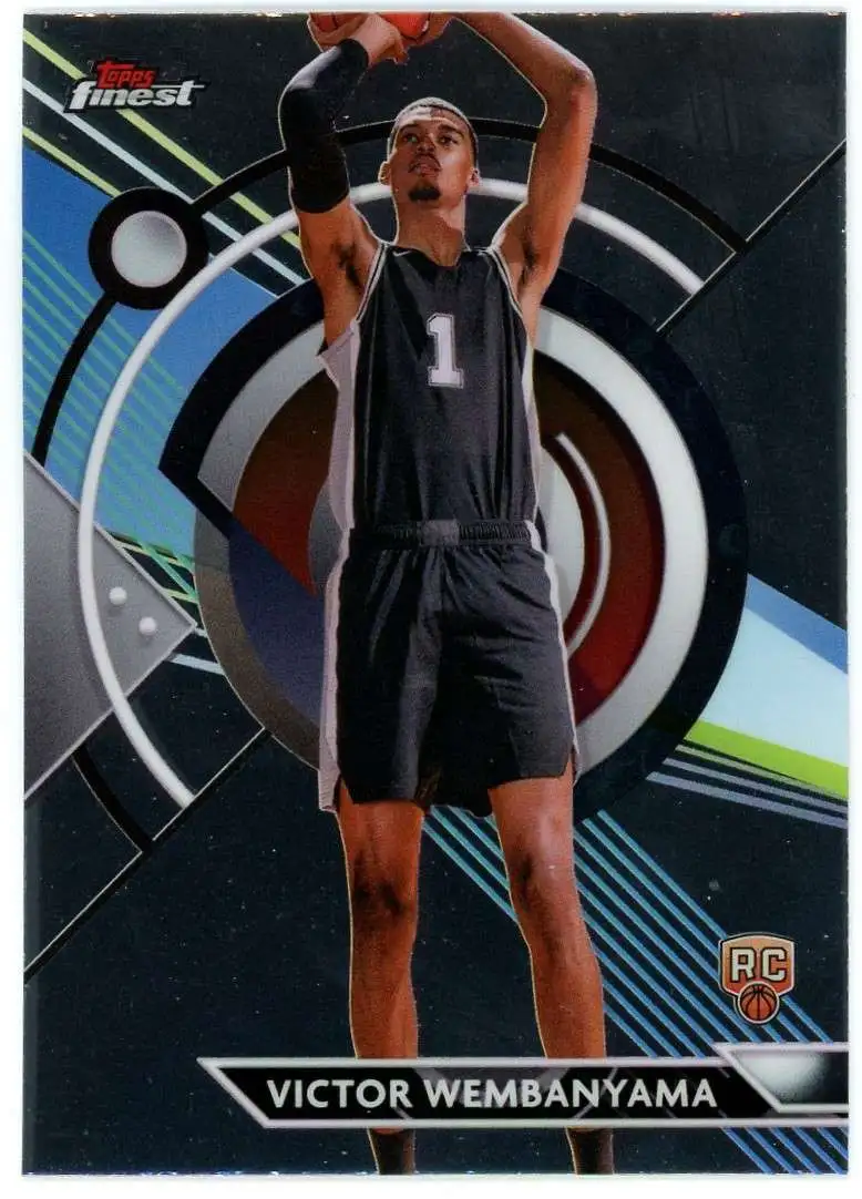 NBA 2023-24 Topps Finest Basketball Single Card Victor Wembanyama 
