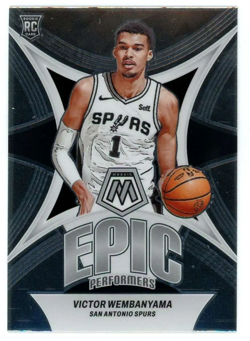 NBA 2023-24 Panini Mosaic Epic Performers Victor Wembanyama #12 [Rookie]