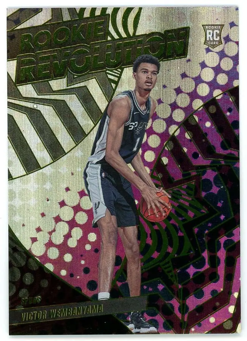 NBA San Antonio Spurs 2023-24 Panini Revolution Single Card Rookie