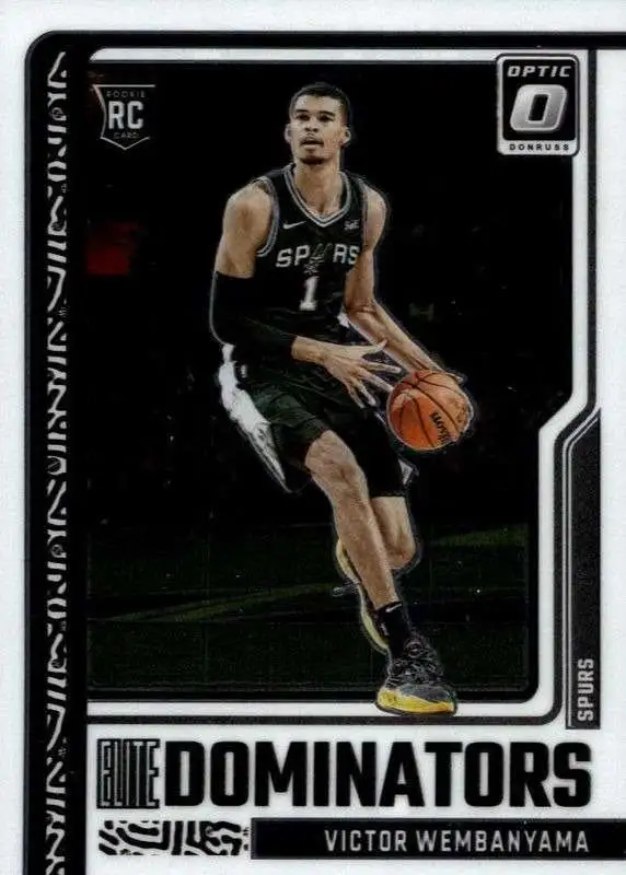 NBA San Antonio Spurs 2023-24 Panini Donruss Optic Elite Dominators Victor Wembanyama #18 [Rookie]
