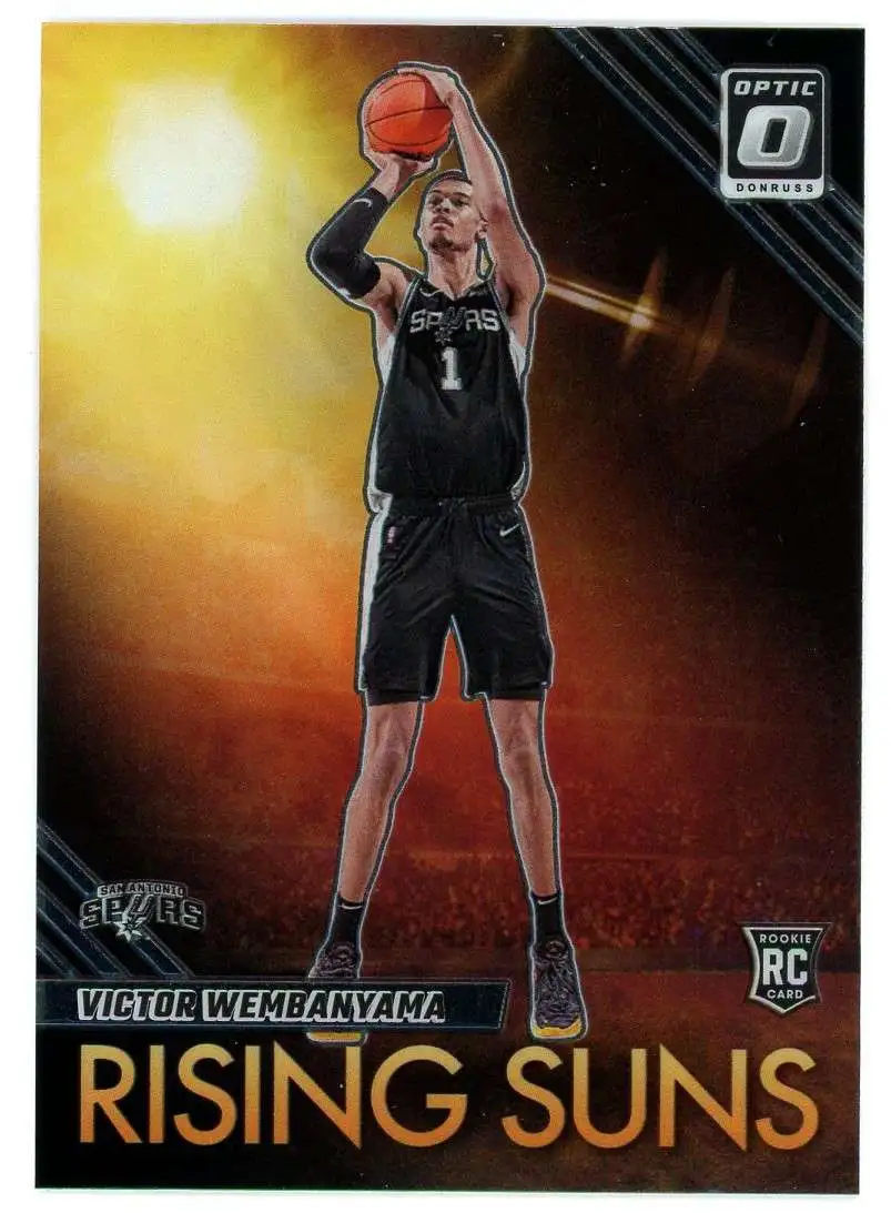 NBA San Antonio Spurs 2023-24 Panini Donruss Optic Rising Suns Victor Wembanyama #11 [Rookie]