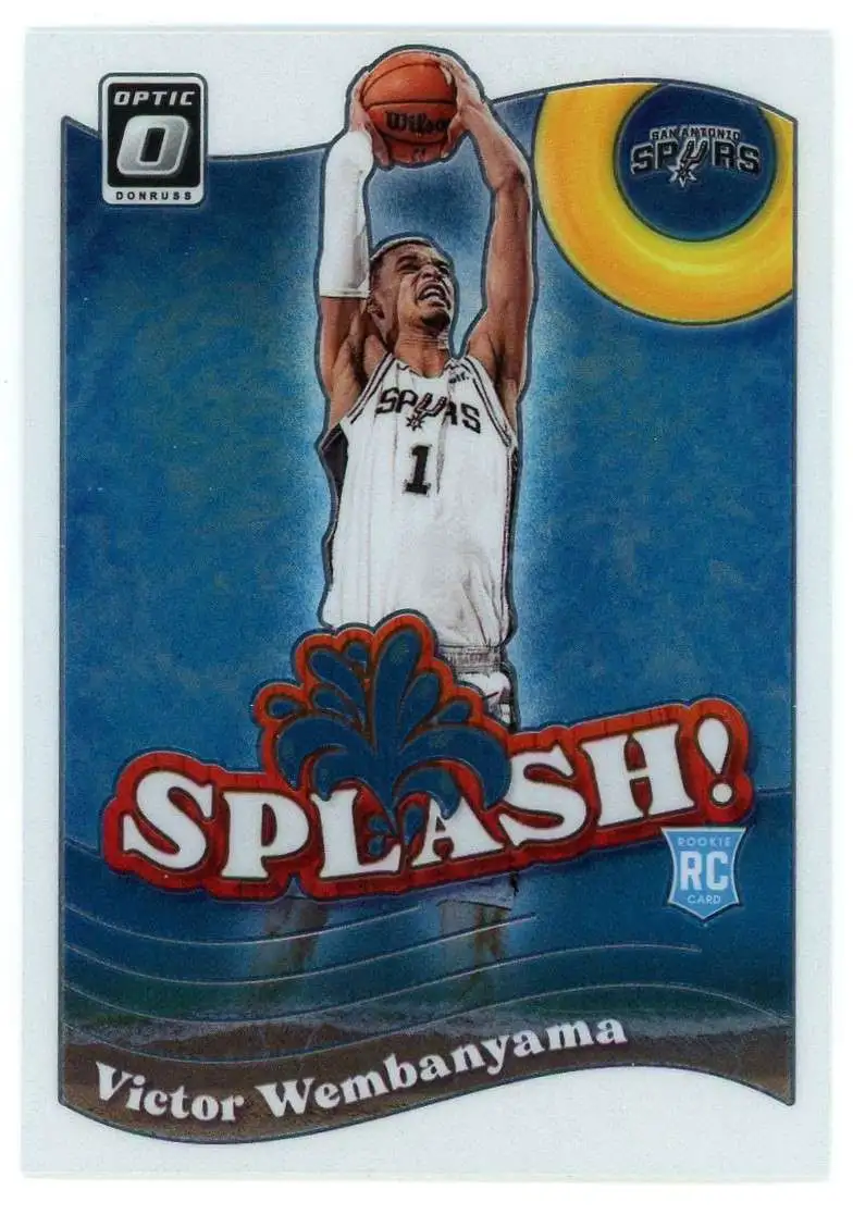 NBA San Antonio Spurs 2023-24 Panini Donruss Optic Splash Victor Wembanyama #6 [Rookie]