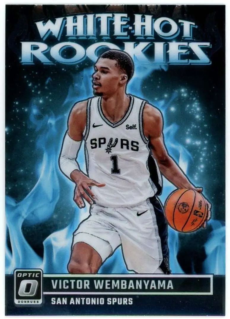 NBA San Antonio Spurs 2023-24 Panini Donruss Optic White Hot Rookies Victor Wembanyama #2 [Rookie]