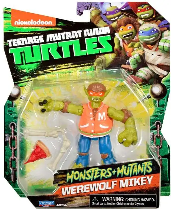 Teenage Mutant Ninja Turtles Monsters + Mutants Werewolf Mikey Action Figure