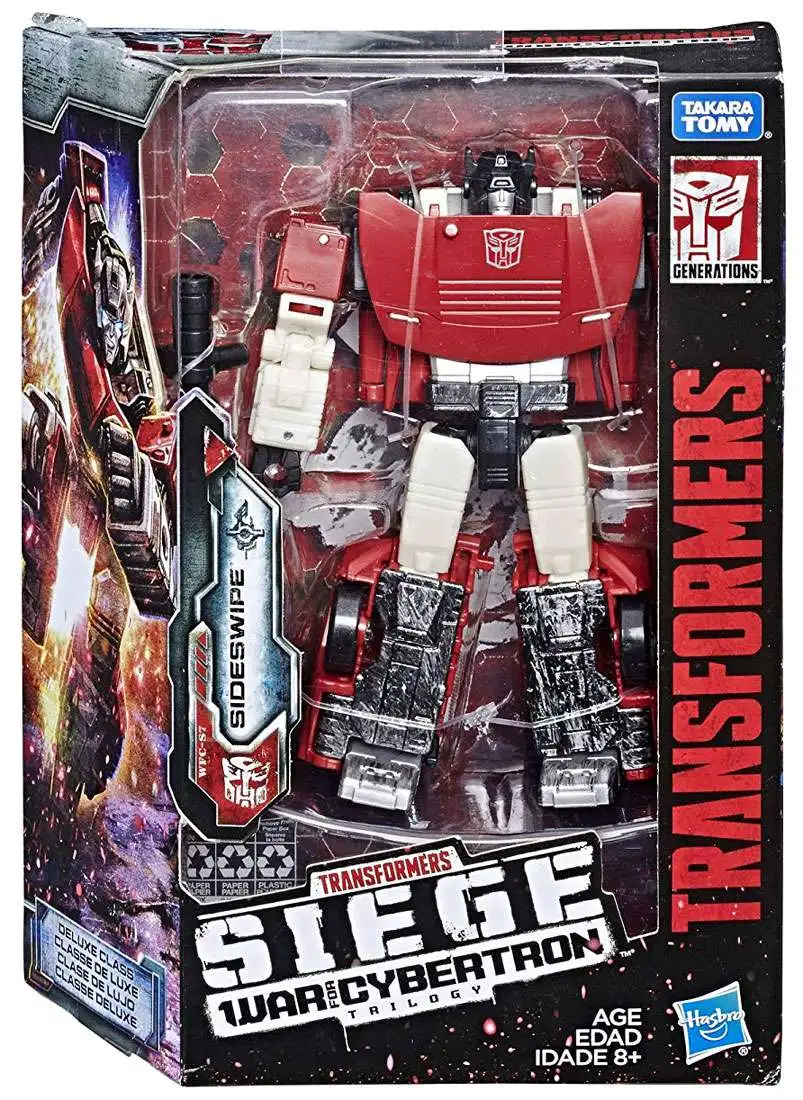 Transformers War for Cybertron Siege Sideswipe Deluxe Action Figure 