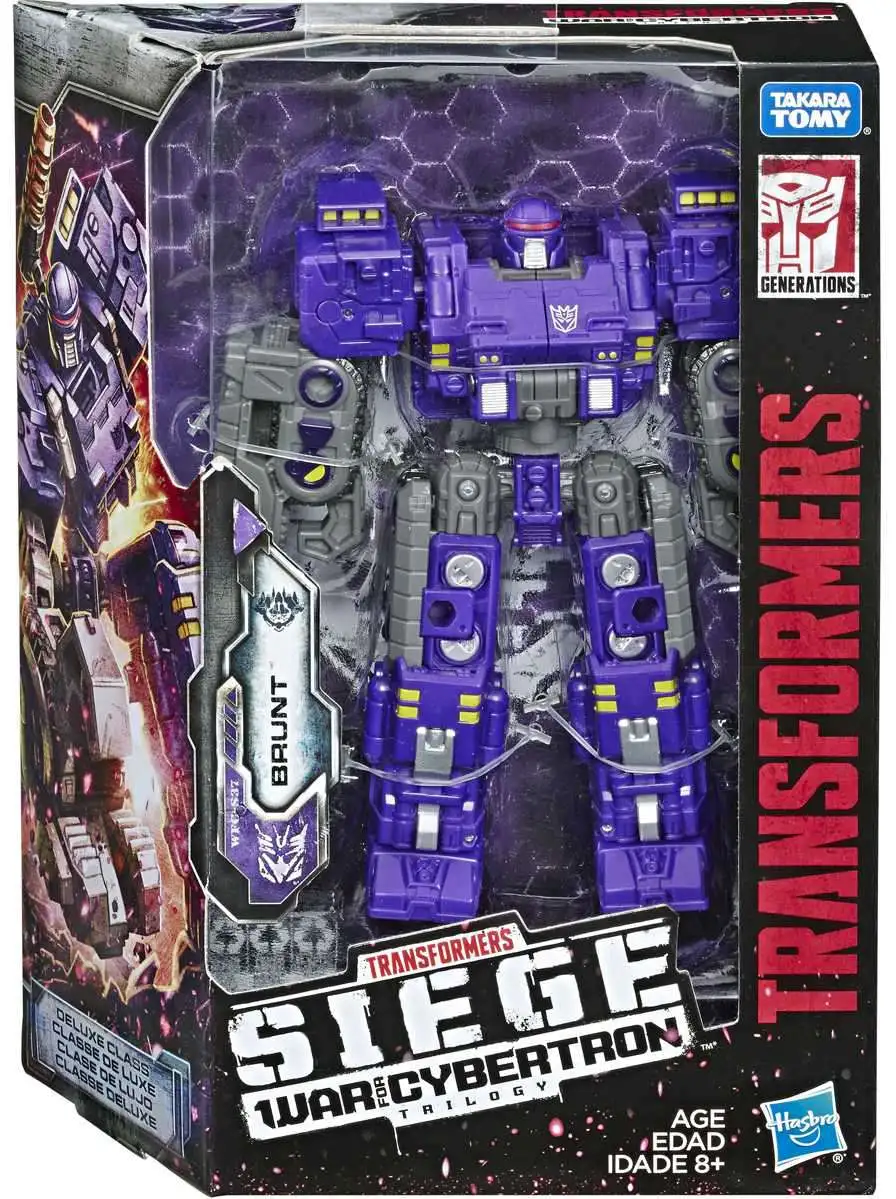 Transformers Hasbro Brunt SIEGE War Cybertron Deluxe Class Action Figure 