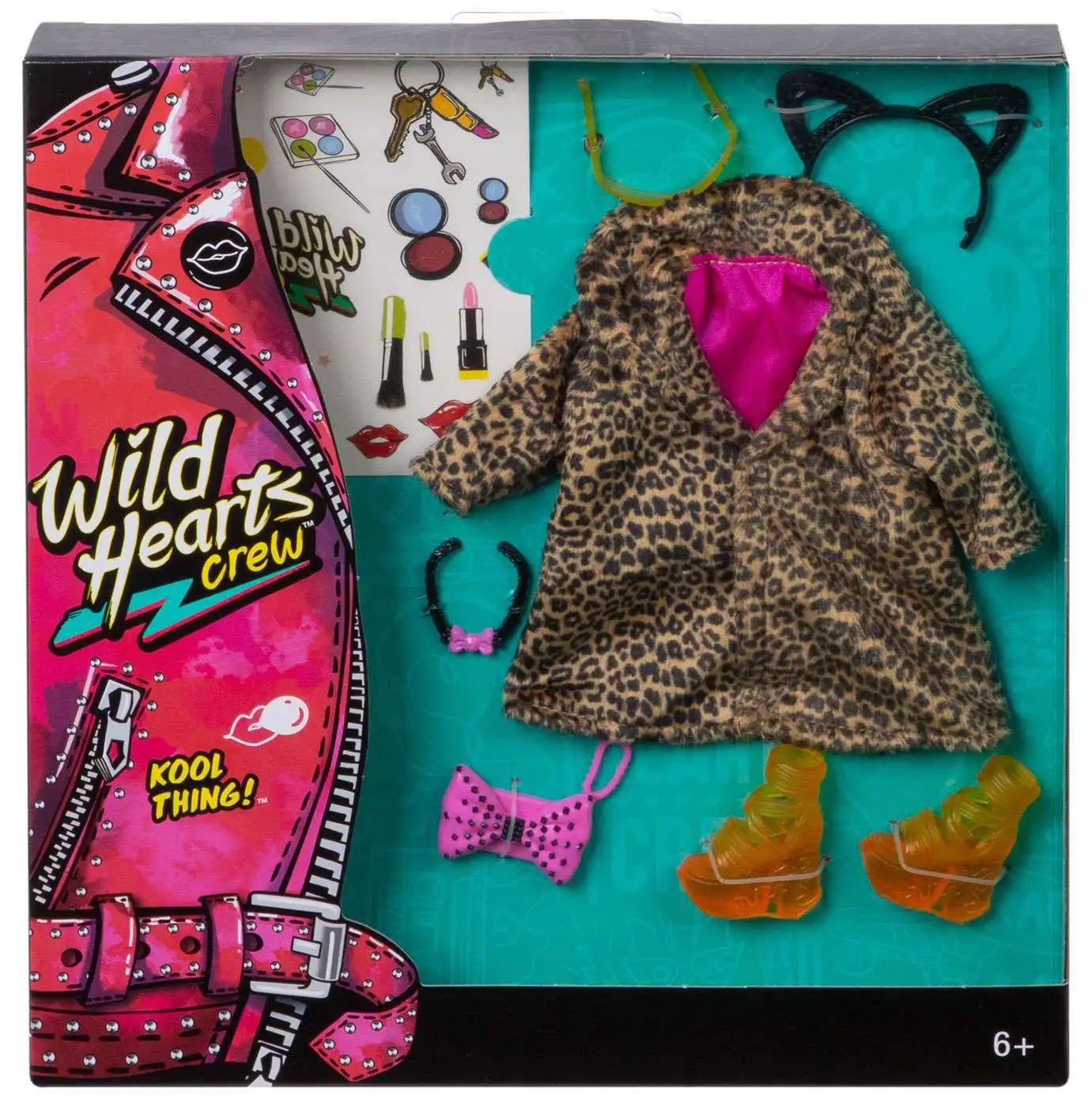 Wild Hearts Crew Kool Thing 8-Piece Accessory Set Mattel Toys - ToyWiz