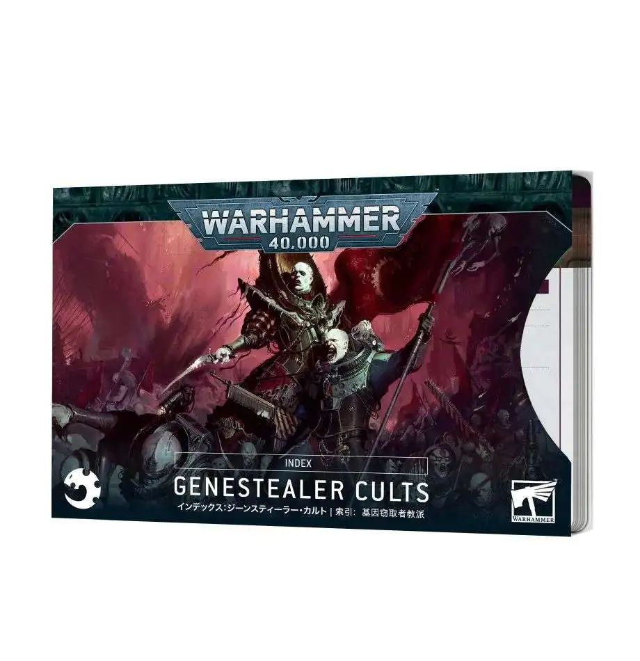 Warhammer 40,000 10th Edition Genestealer Cults Index Cards [Sealed]