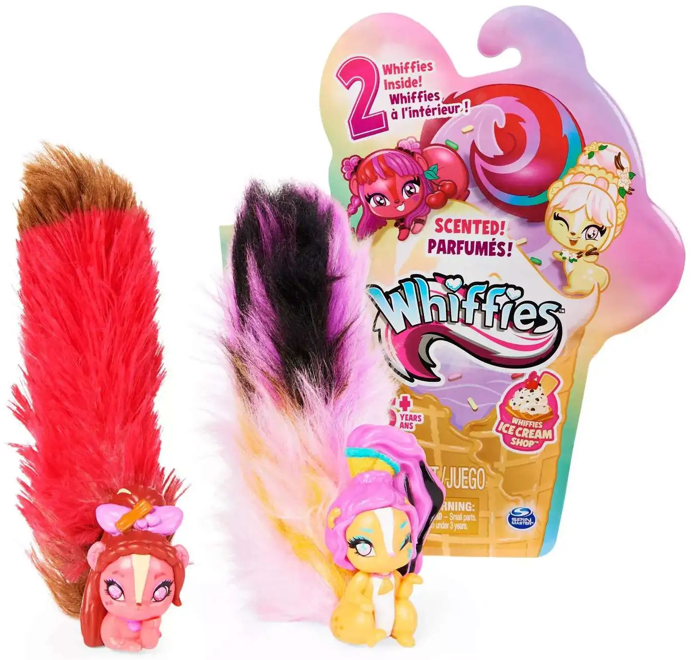 Whiffies Ice Cream Shop Mystery 2-Pack [2 RANDOM Scented Figures]