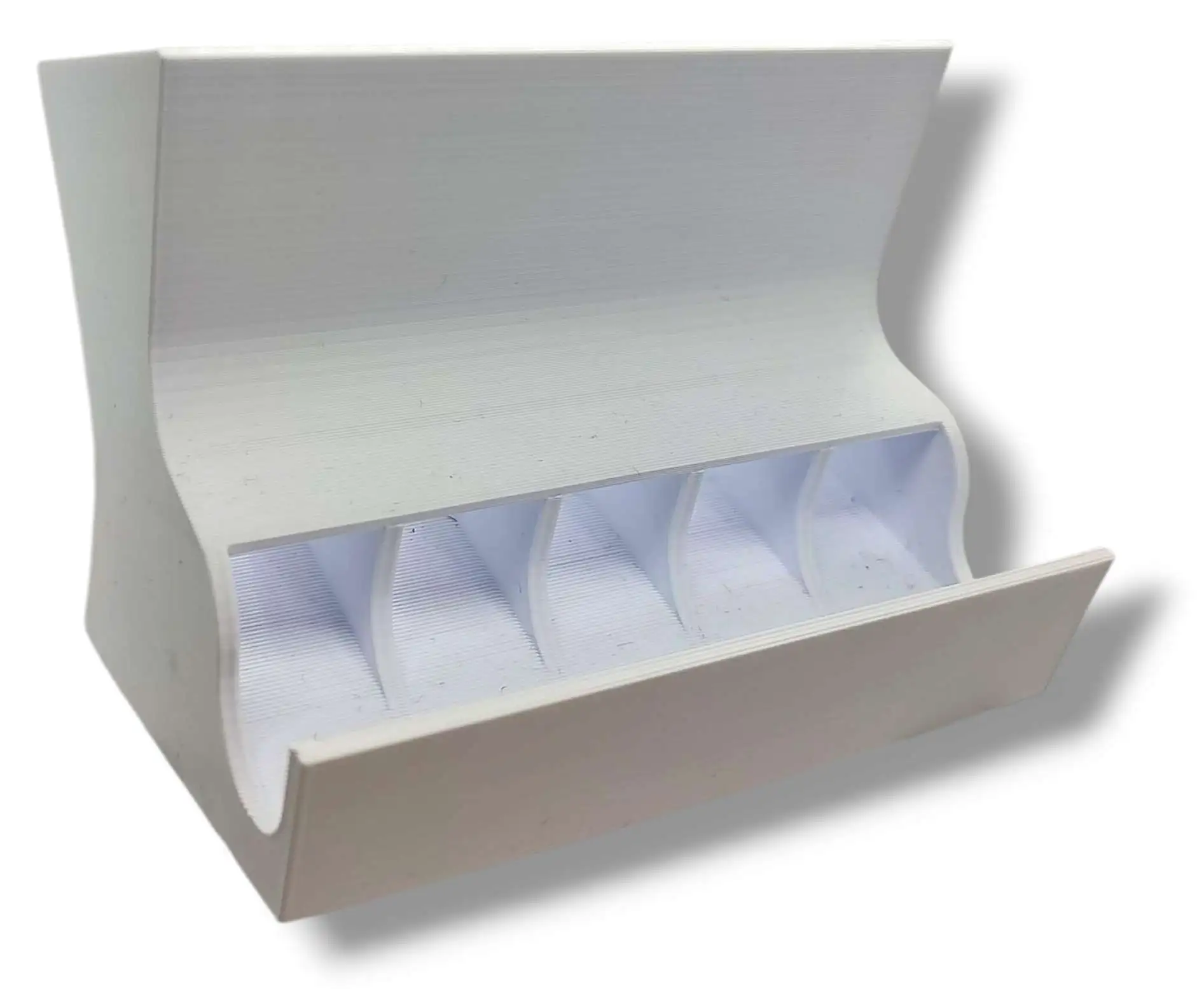 Tabletop White Dice Tray