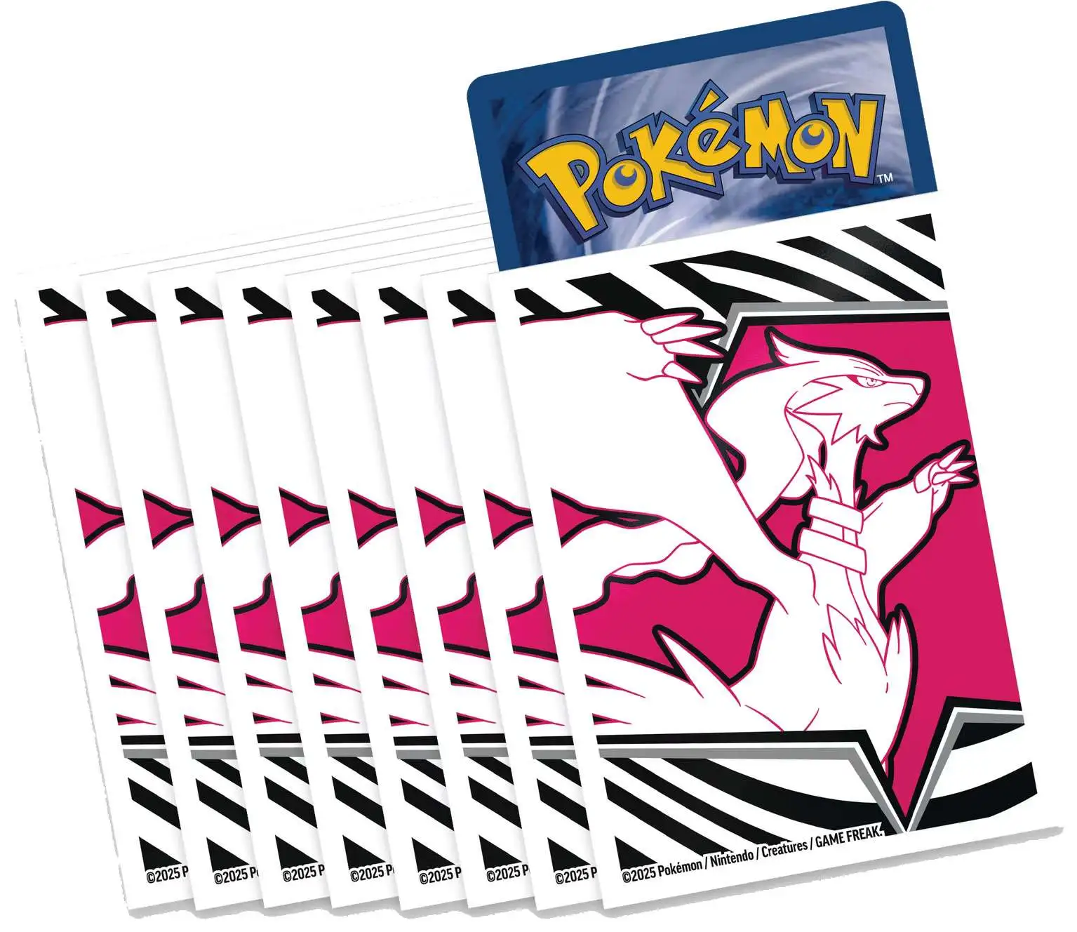 Pokemon Scarlet & Violet White Flare Card Sleeves [65 Count]
