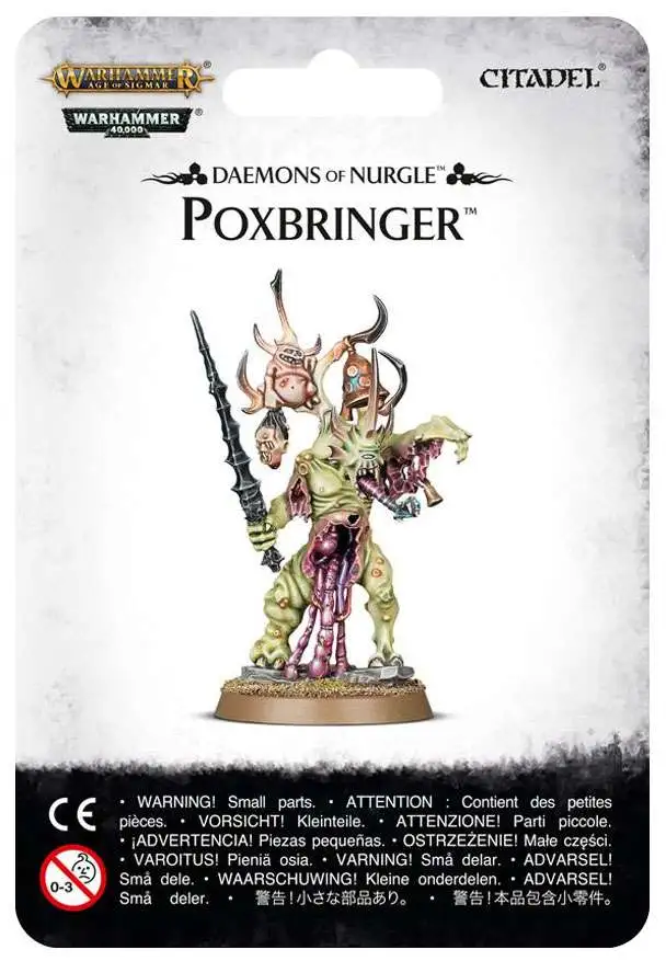 Warhammer Age of Sigmar Grand Alliance Chaos Daemons of Nurgle Poxbringer